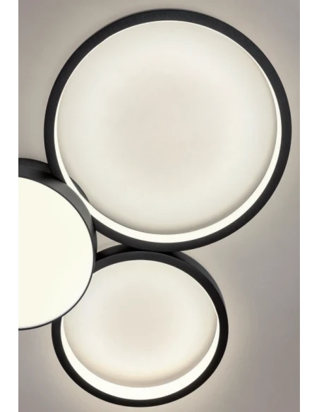 Redo Group - Cronos Ceiling Lamp - Matt Black