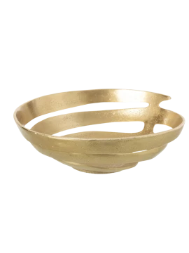 J-Line - Decorative Bowl - Gold