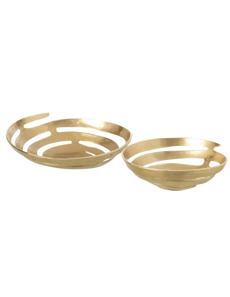 J-Line - Decorative Bowl - Gold