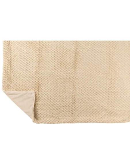 J-Line - Blanket - Beige