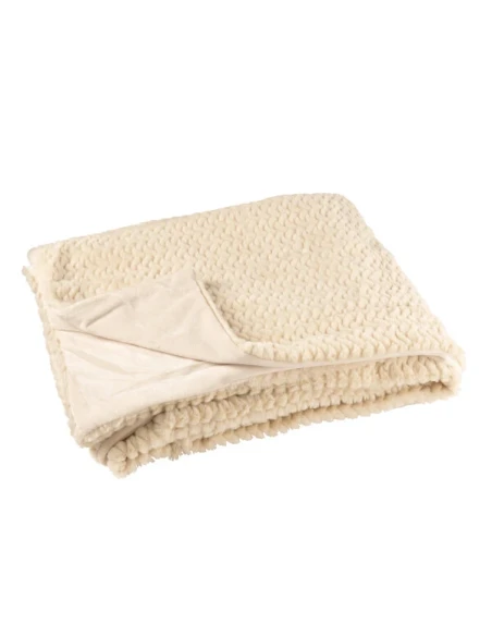 J-Line - Blanket - Beige