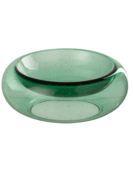 J-Line - Decorative Bowl - Emerald Green