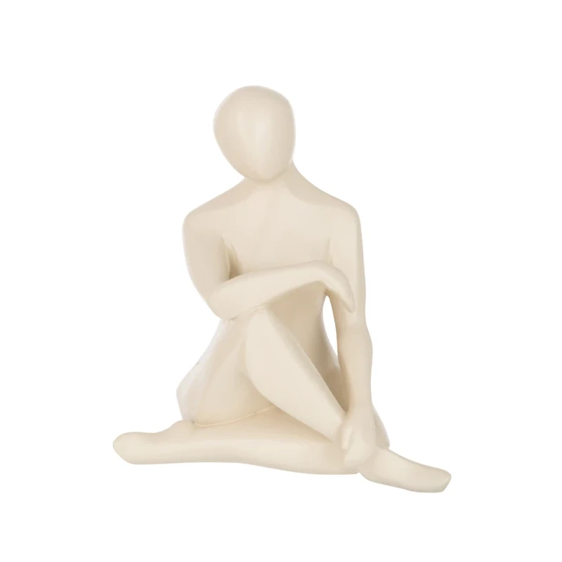J-Line - Kneeling Character - Beige