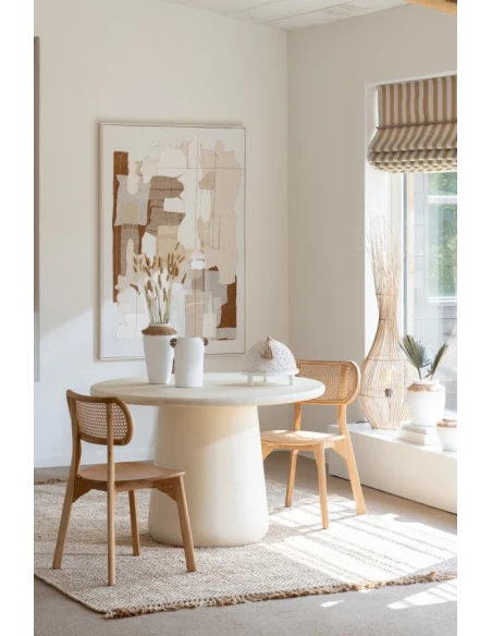 J-Line - Dob Painting Canvas / Fir Wood