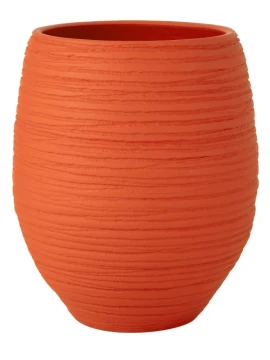 J-Line - Fiesta Planter - Orange