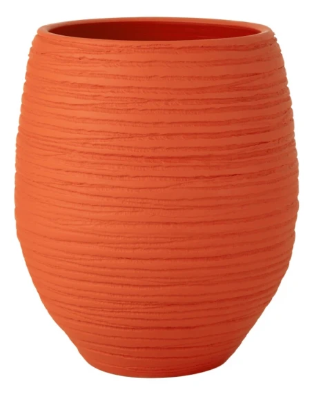 J-Line - Fiesta Planter - Orange
