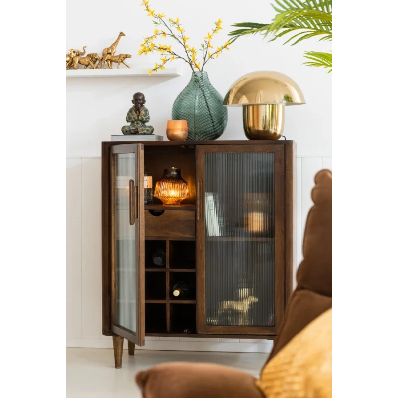 J-Line - Mushroom Table Lamp - Gold