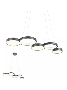 Redo Group - Cronos Lampada a Sospensione - Nero Opaco