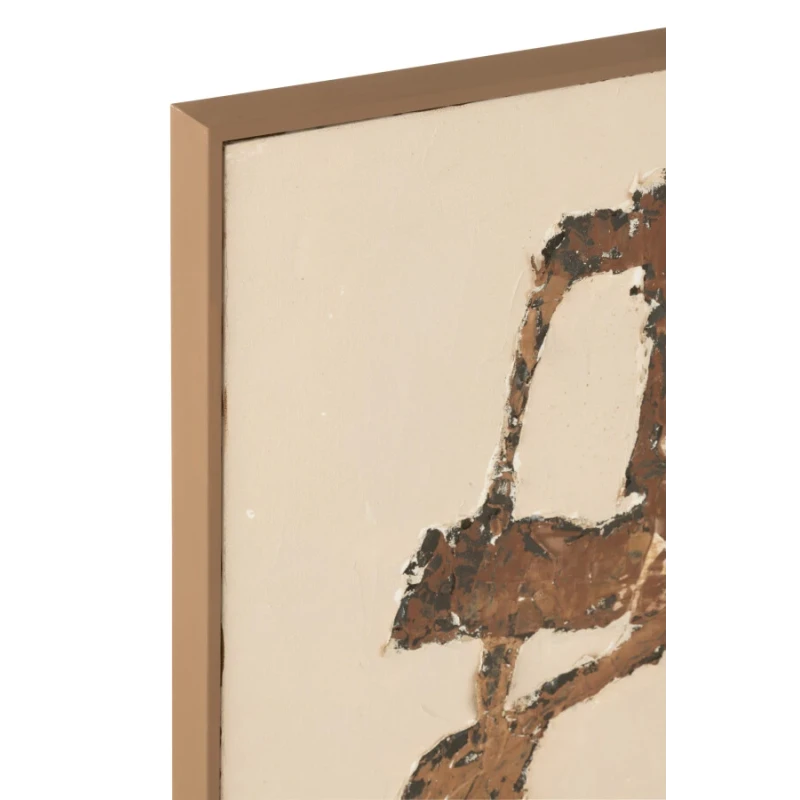 J-Line - Dipinto Vot Tela / Legno Di Abete