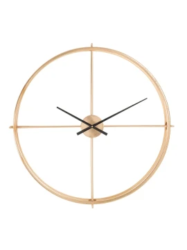 J-Line - Round Metal Clock Ø 80 cm - Gold
