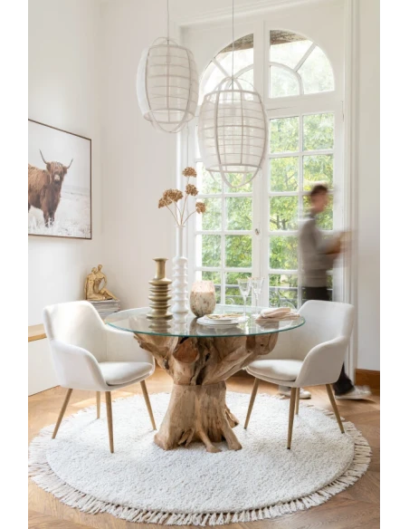 J-Line - Seated Couple Sculpture - Gold