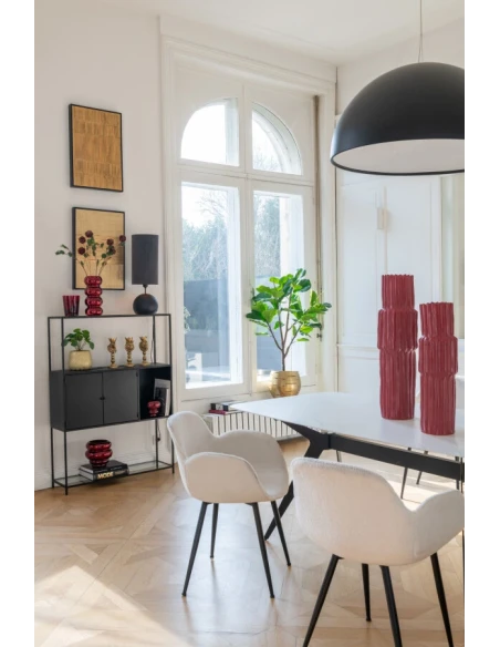 J-Line - Cachepot Metallo - Oro