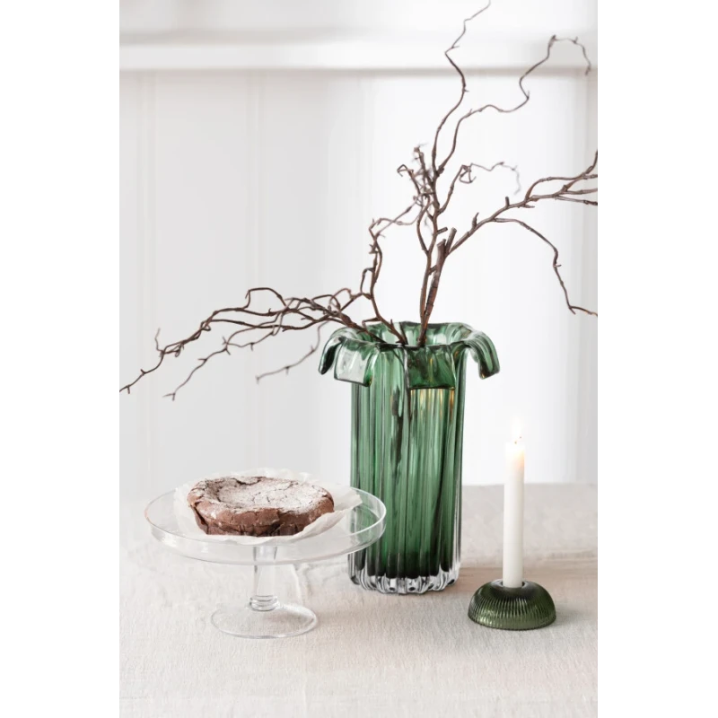 J-Line - Vaso Retro - Vetro Verde
