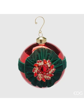 EDG - Gem Christmas Ball - Red