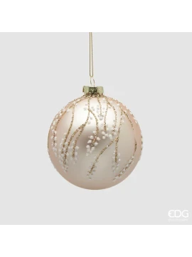 EDG - Pallina di Natale Rami - Champagne