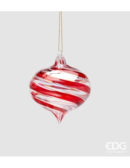 EDG - Vortex Spinning Top Christmas Ball - Red