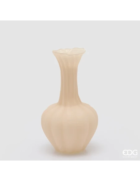 EDG - Flow Sinuoso Vase H 31 cm - Ivory