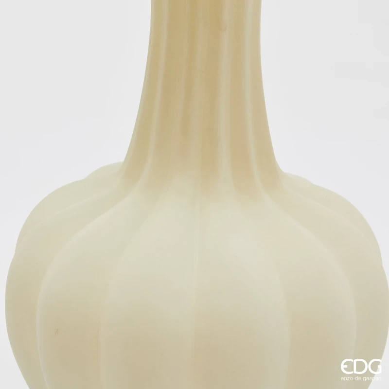 EDG - Flow Sinuoso Vase H 31 cm - Ivory