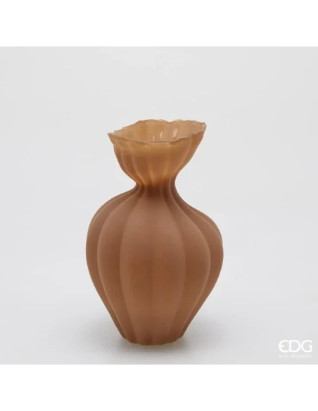 EDG - Flow Sinuoso Vase H 30.5 cm - Light Brown