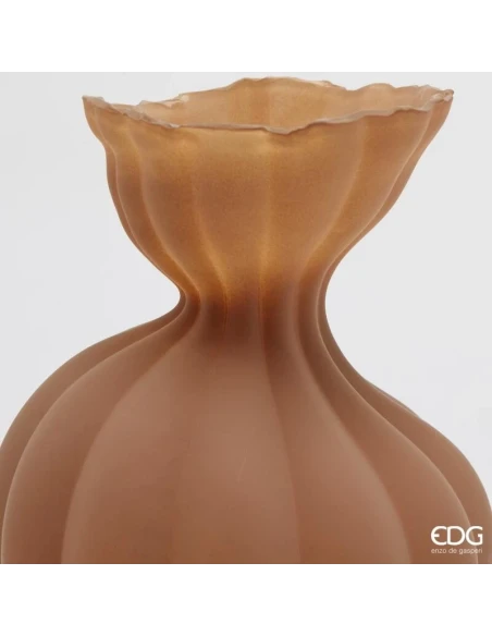 EDG - Flow Sinuoso Vase H 30.5 cm - Light Brown