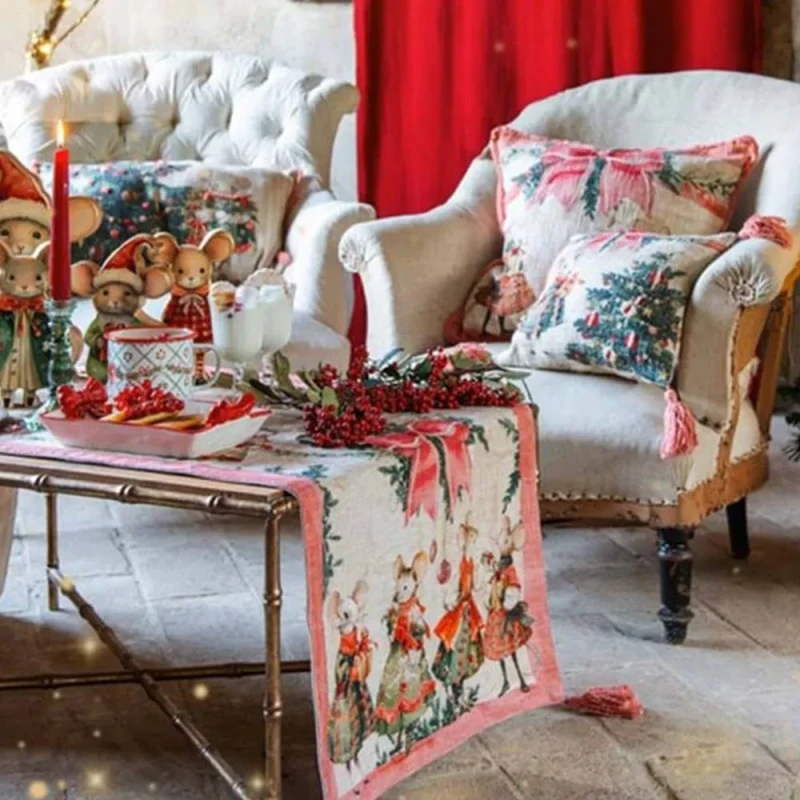 Blanc MariClò - Christmas Fairytale Cushion - 45 x 45 cm