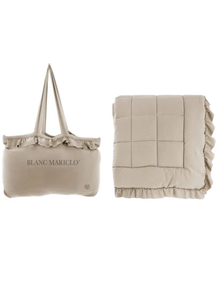 Blanc MariClò - Trapunta con Gala Diamante Collection - Beige