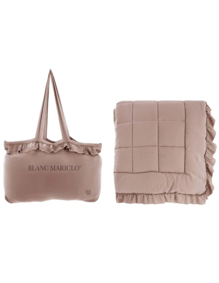 Blanc MariClò - Trapunta con Gala Diamante Collection - Rosa