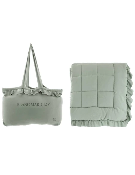 Blanc MariClò - Quilt with Gala Diamante Collection - Green