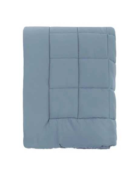 Blanc MariClò - Diamante Collection Quilt - Light Blue