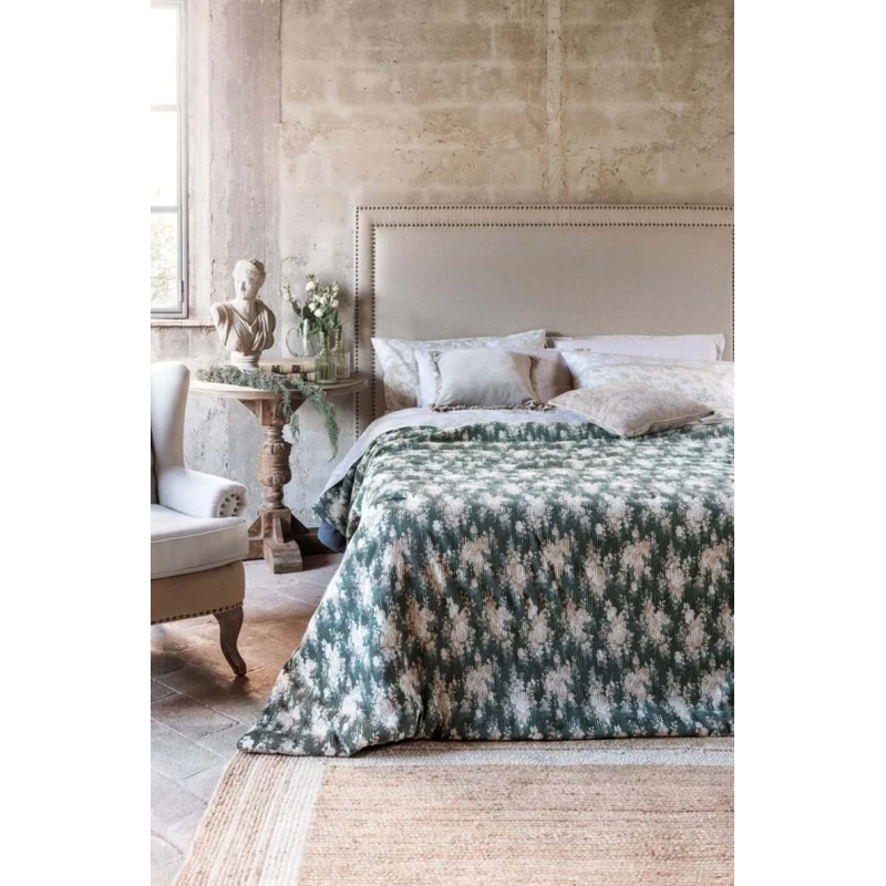 Blanc MariClò - Trapunta Fantasia  Notte di Velluto Collection - Beige