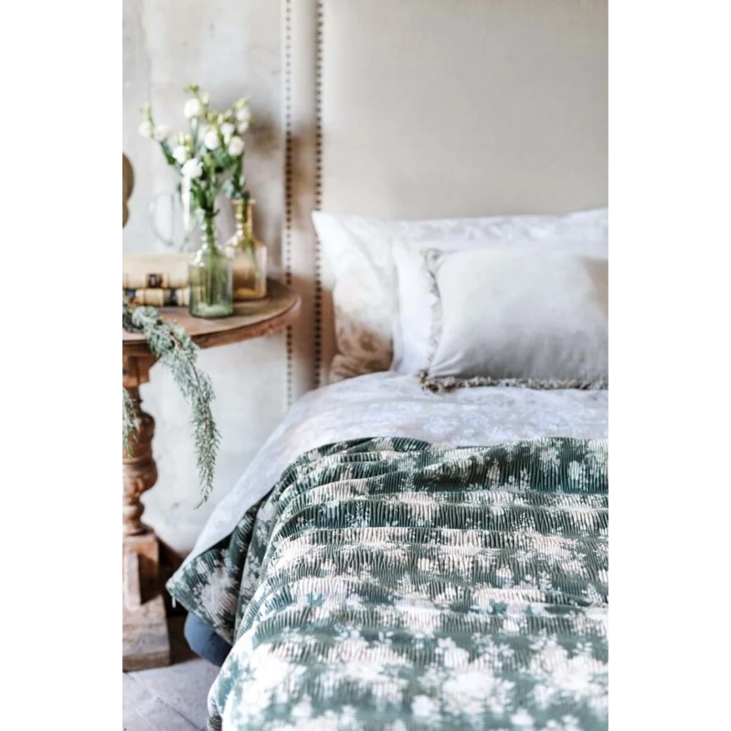 Blanc MariClò - Trapunta Fantasia  Notte di Velluto Collection - Beige