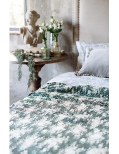 Blanc MariClò - Trapunta Fantasia  Notte di Velluto Collection - Beige