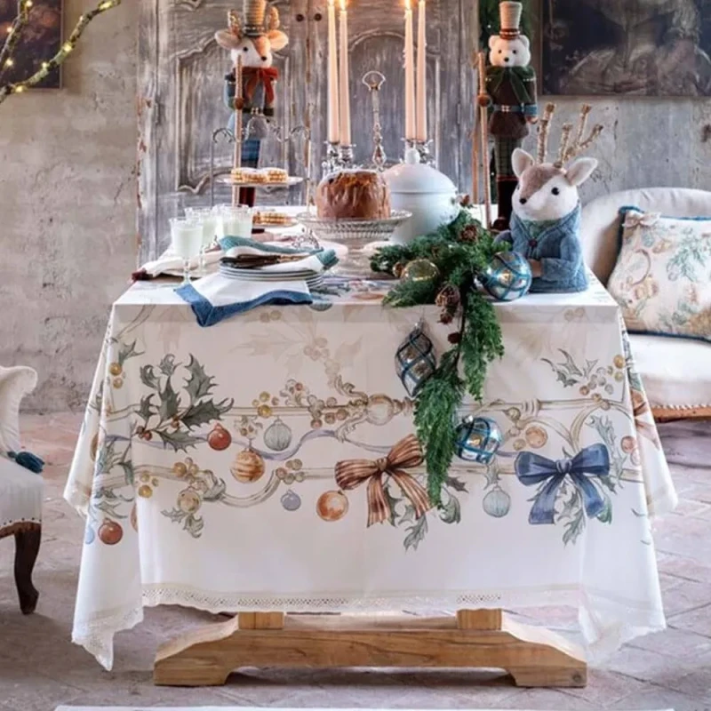 Blanc MariClò - Tovaglia con Pizzo Intrecci di Sogno - 170 x 310 cm