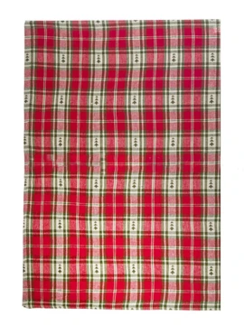 Blanc MariClò - Christmas Shelter Tea Towel - Squares