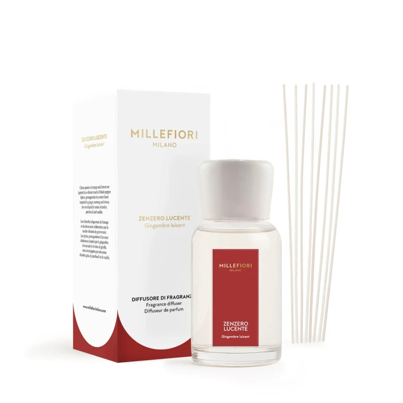 Millefiori Milano - Reed Diffuser - Bright Ginger