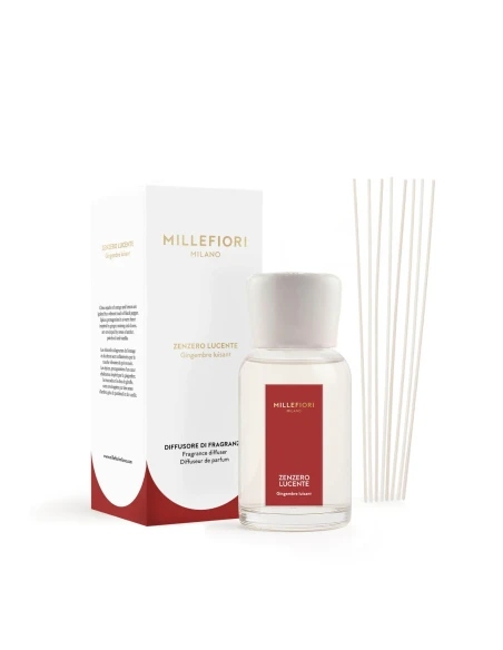 Millefiori Milano - Reed Diffuser - Bright Ginger