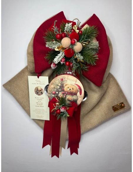 Madame Fioccò - Teddy Bow Cuddle Heart - 40 cm