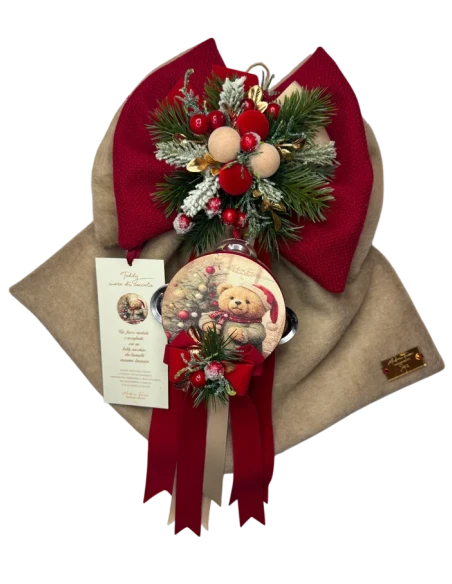 Madame Fioccò - Teddy Bow Cuddle Heart - 40 cm