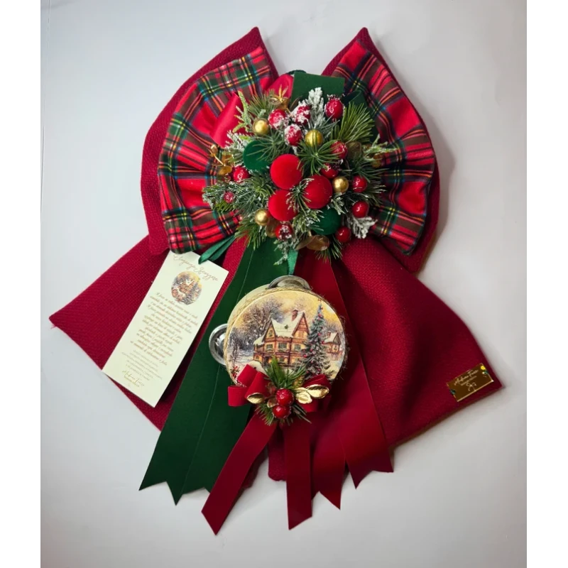 Madame Fioccò - Scottish Elegance Bow - 40 cm