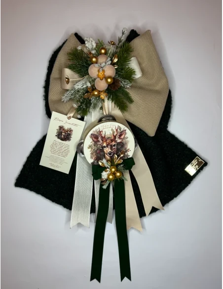 Madame Fioccò - Addobbo Fiocco Bosco Incantato - 40 cm