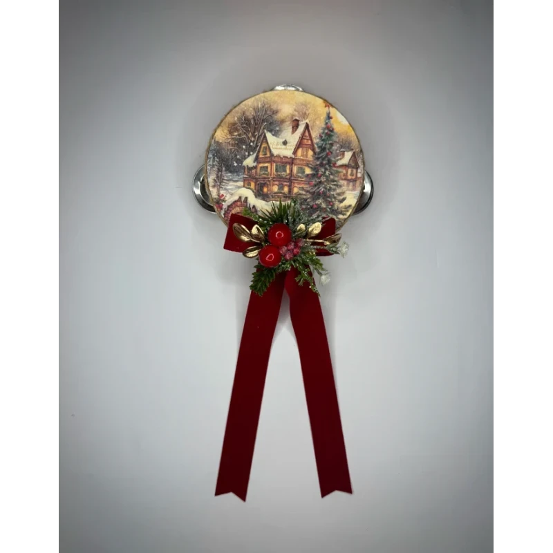 Madame Fioccò - Scottish Elegance Tambourine - Ø 10 cm