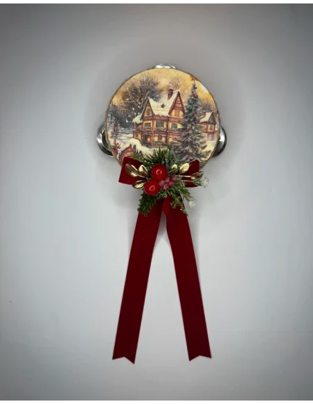 Madame Fioccò - Tamburello Eleganza Scozzese - Ø 10 cm