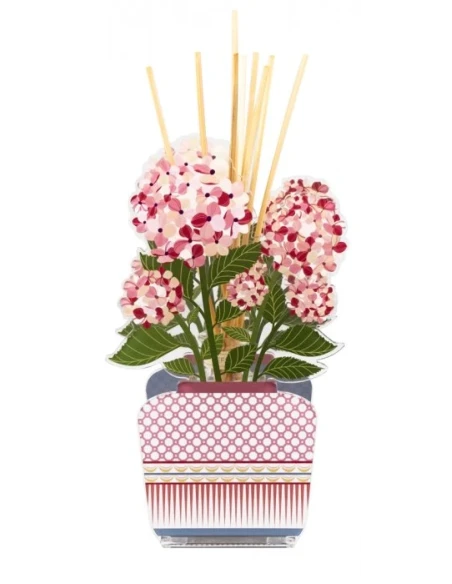 Vesta Home - Profumatore a Bastoncini - Aurora Ortensia Rosa