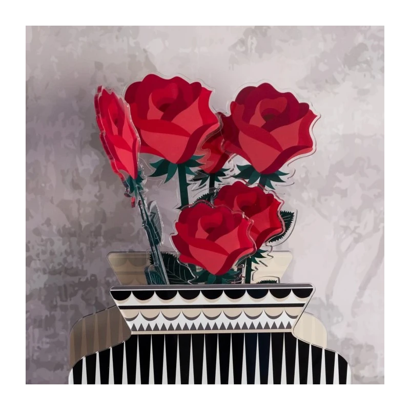 Vesta Home - Funny Flowers - Rose