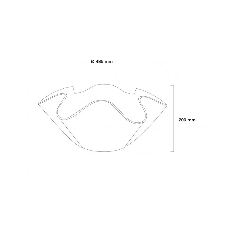 Vesta Home - Soft Centerpiece Wine Holder - Dove Gray