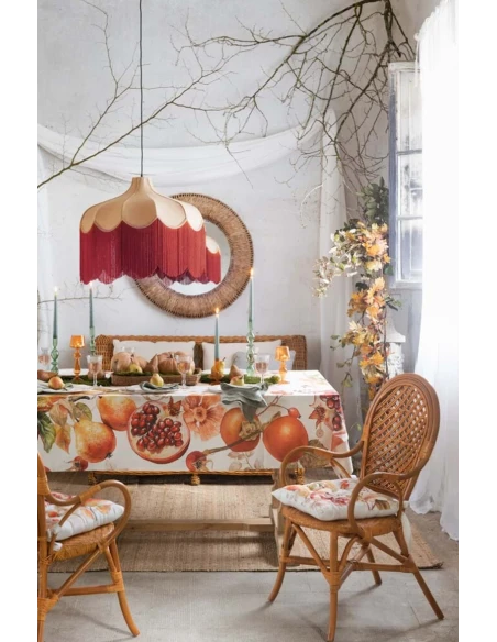 Blanc MariClò - Persimmon Tablecloth - 150 x 340 cm