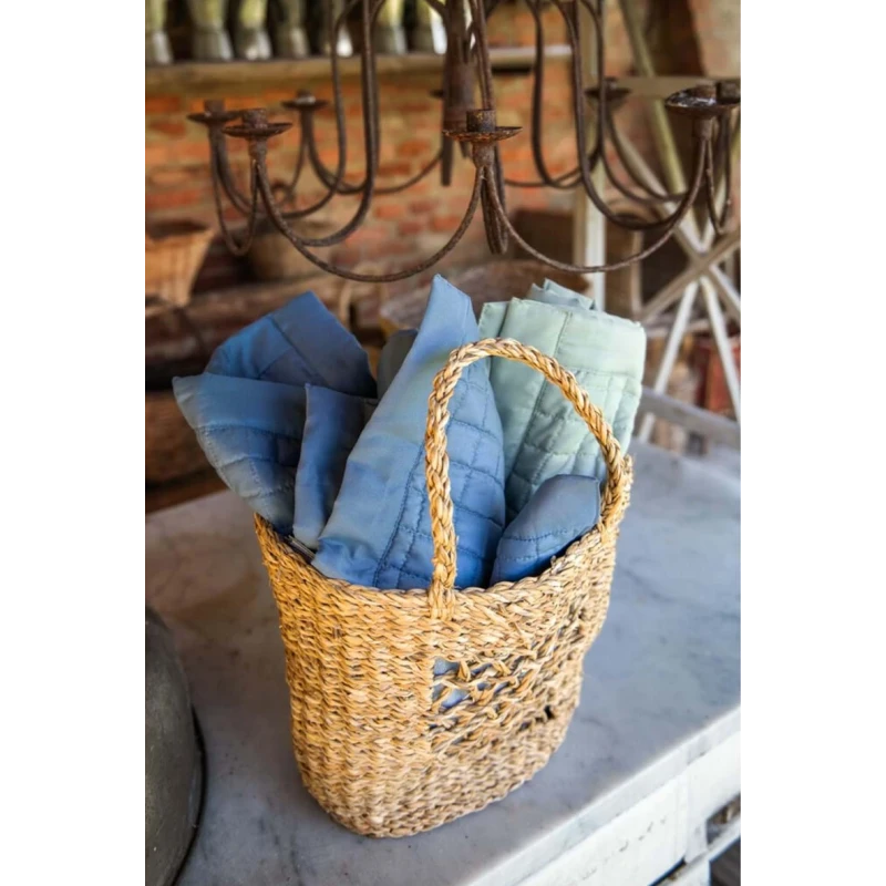 Blanc MariClò - Aurora Quilt - Light Blue