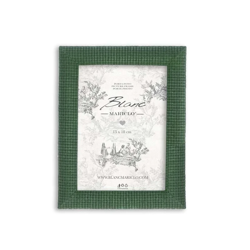 Blanc MariClò - Amor et Memoria Photo Frame - Green