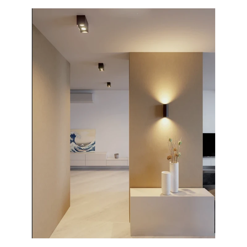 Redo Group - Corinth Lampada da Soffitto Doppia Quadrata