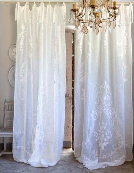 Blanc MariClò - Arpeggio Curtain - White